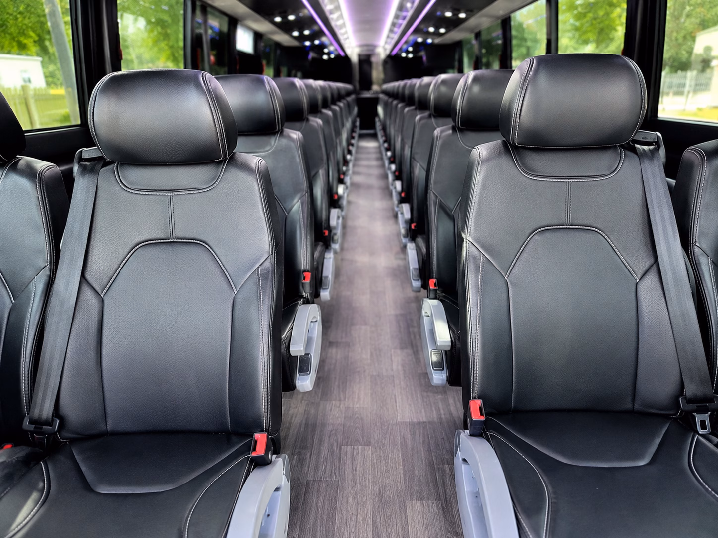 federal way long distance transportation onboard seating