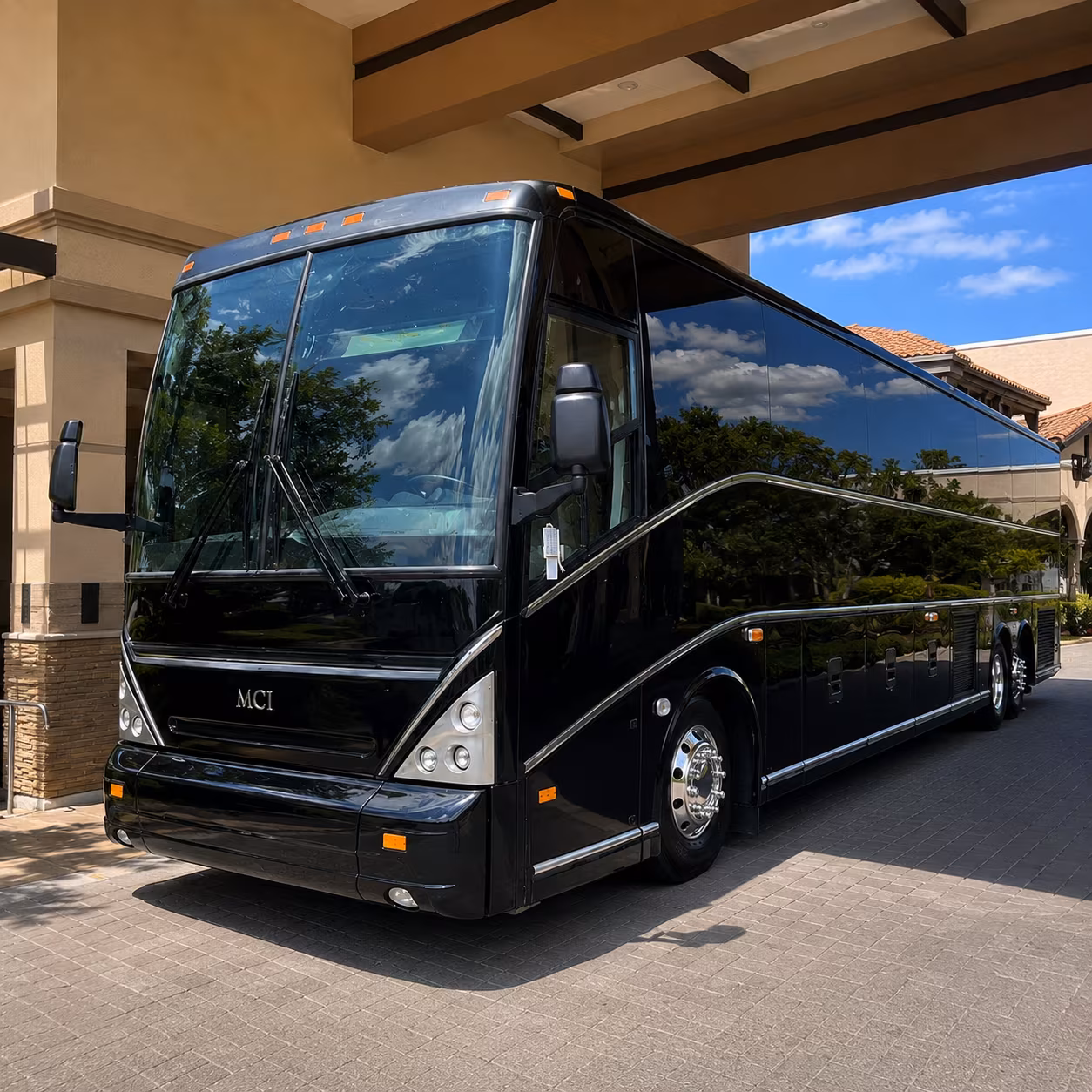 party buses that make the ride to prom the first party of the night