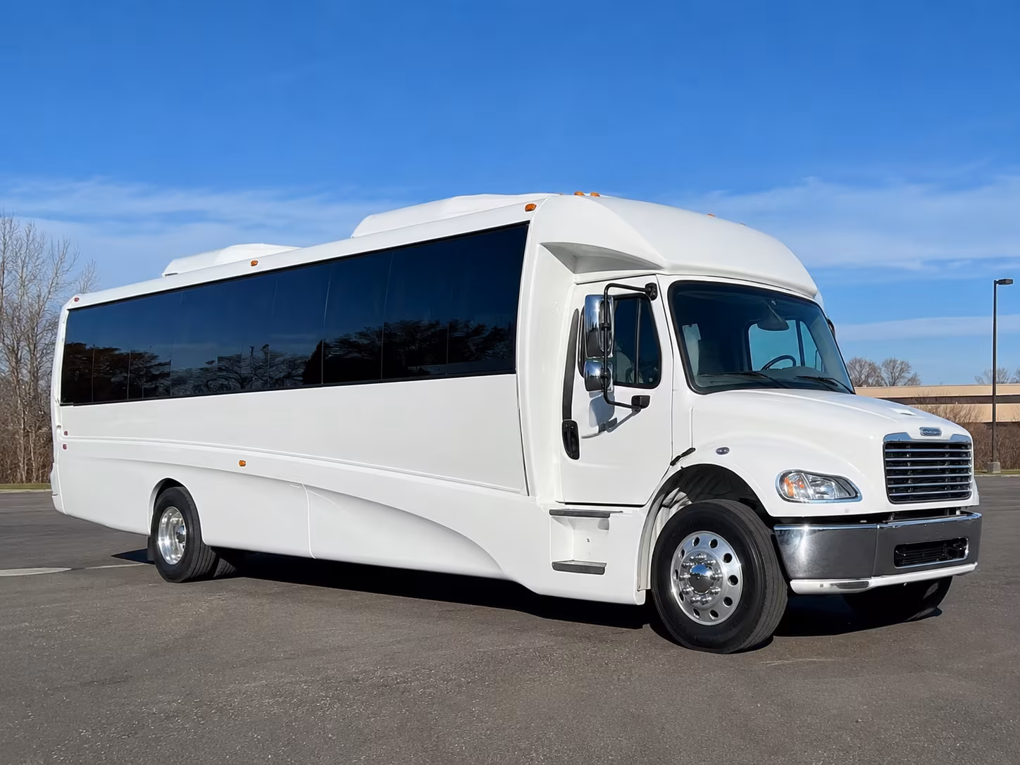 wedding party buses that make the celebration start before you arrive